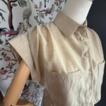 Completo Lumina Gonna Lunga e Camicia Oversize Sabbia – Made in Italy