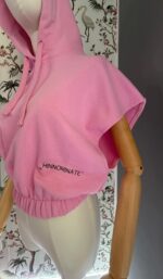 Felpa Crop con Cappuccio Hinnominate