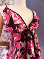 Abito Babydoll Fantasia Fucsia Silvian Heach - Image 2
