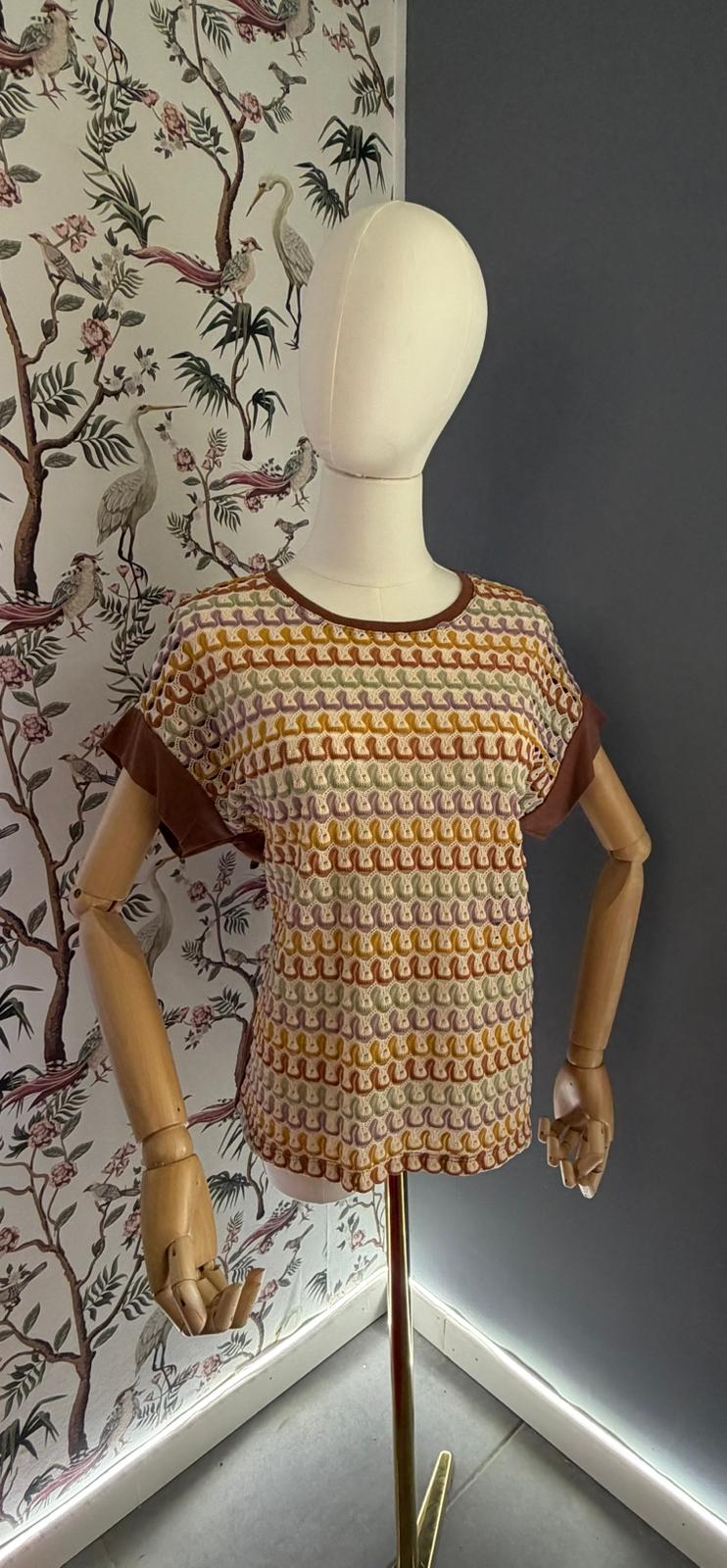 07-06-2026-2424 Maglia Crochet Multicolor Take Two - Image 1