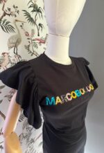 Mini Abito Marco Bologna Milano con Paillettes Multicolor