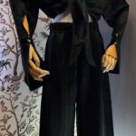 Completo in Seta Danamé Nero Gessato