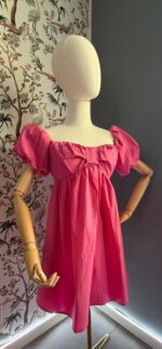 Abito Baby Doll Rosa Bubble Please – Made in Italy - Image 2